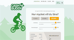Desktop Screenshot of cashbuddy.se
